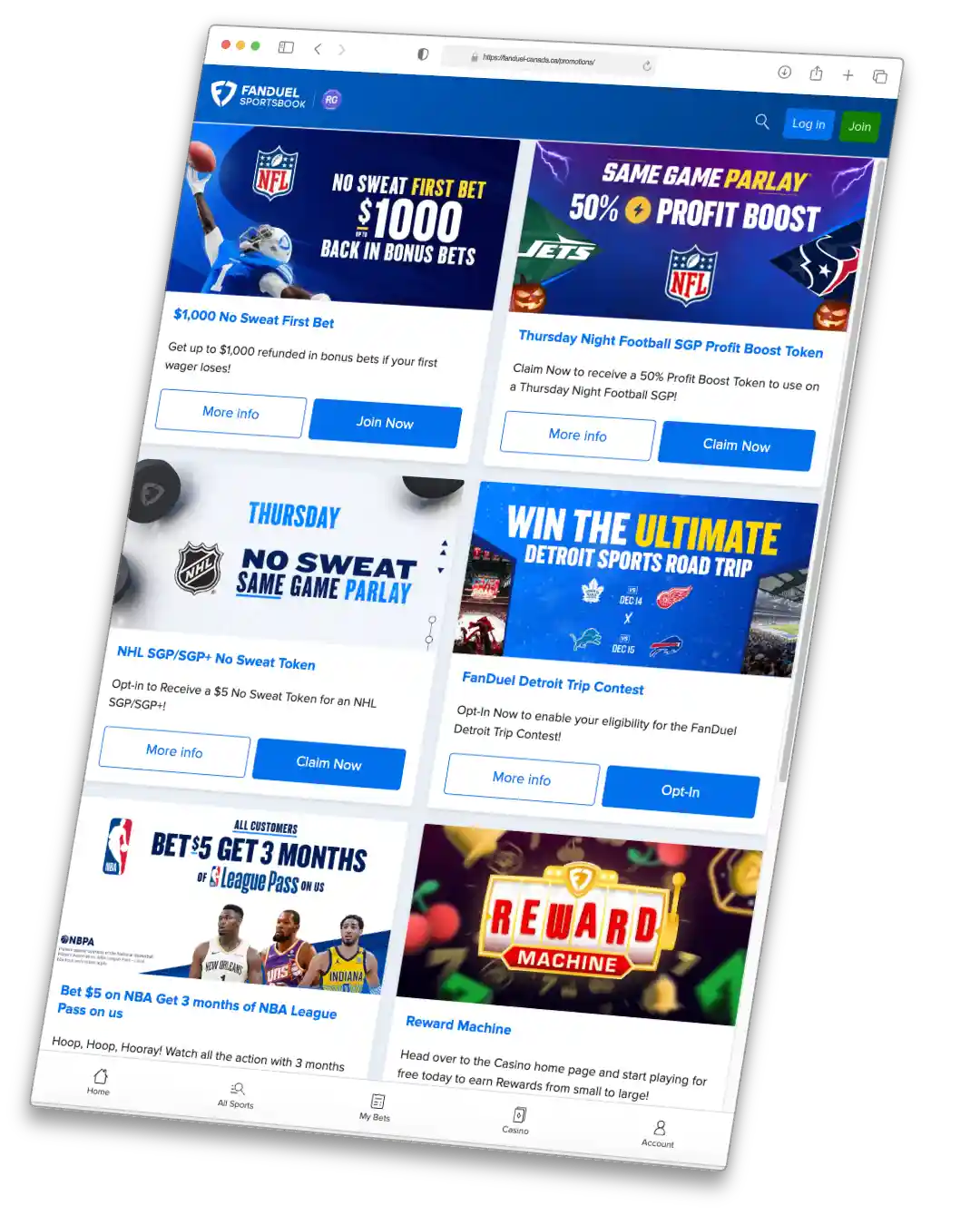 fanduel bonus
