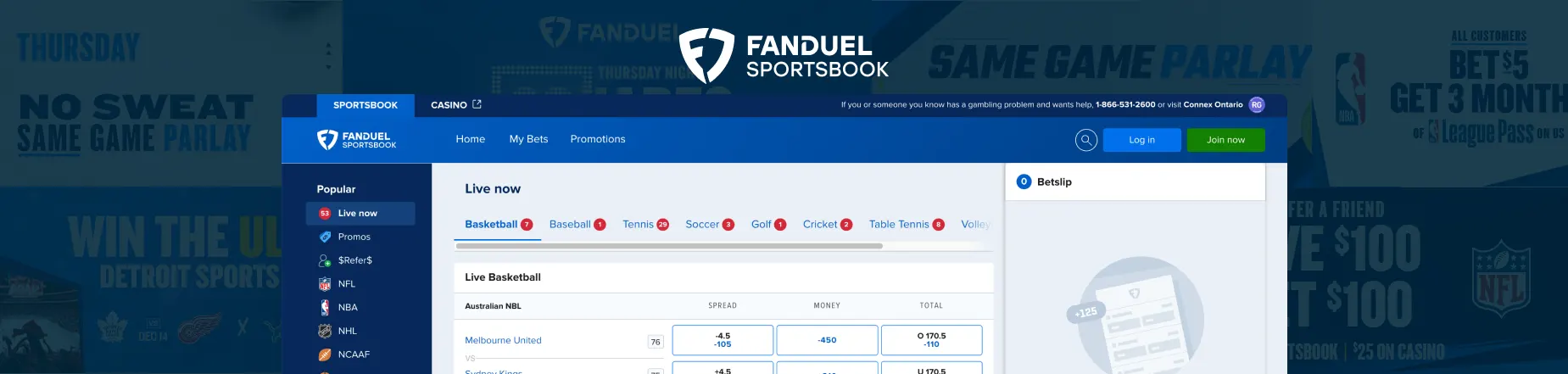 fanduel odds